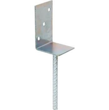 Tesařské kování Patka sloupu ocelová jednostranná, tloušťka 5 mm