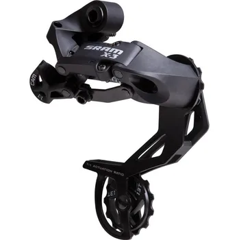 přehazovačka měnič MTB 9/8/7k SRAM X.3 dlouhé vodítko černý (měnič MTB 9/8/7k SRAM X.3 dlouhé vodítko černý)