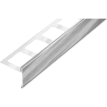 Stavební profil BP5 krycí lišta - krycí panel ACARA, nerez V2A, 80 mm, 2,5 m