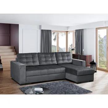 Sedací souprava FALCO Sedací souprava Linda UNI tmavě šedá