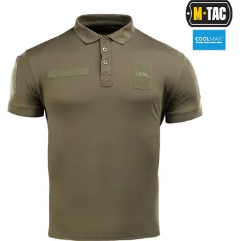 Pánské tričko Polokošile M-Tac Elite Tactical Coolmax - olivová, S