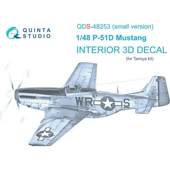 Plastikový model 1/48 P-51D 3D-Printed & col.Interior (TAM) - SMALL