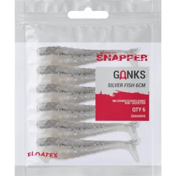 Gumová nástraha Korum Snapper Gonks 9cm 4ks Silver Fish