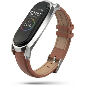 Řemínek na hodinky Řemínek Tech-Protect Herms Xiaomi Mi Smart Band 7 brown