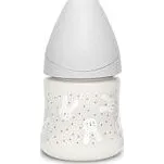 Suavinex Premium láhev 150 ml pomalý průtok Králík - šedá