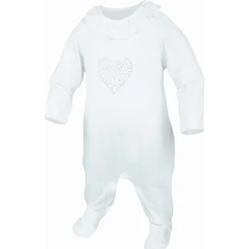 Kojenecký body Jamiks kojenecký overal s dlouhým rukávem JASMIN - JZF146 - 1 Velikost: 74 Oeko-tex