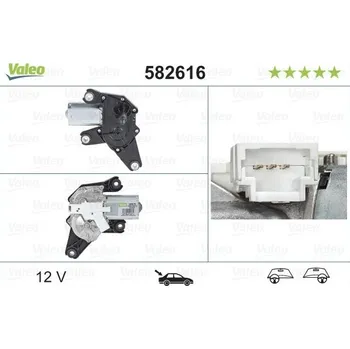 Motorek stěrače a odstřikovače Motor stěračů VALEO 582616