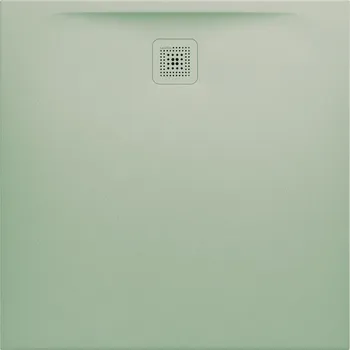 Sprchová vanička Laufen Pro - vanička čtvercová 100x100 Marbond světle šedá H2119520770001