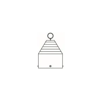 Kouřovod ALMEVA FLEX protahovací hlava 110mm - bez provazu