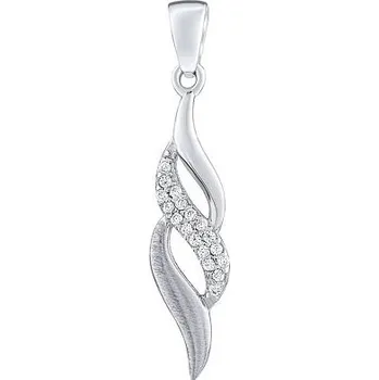 Přívěsek Stříbrný přívěsek Venezia se zirkony QR171SP