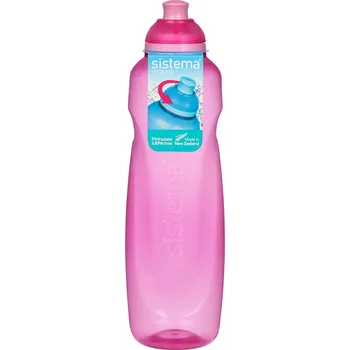 Láhev Sistema Láhev na pití Helix Squezze 600 ml Barva: růžová