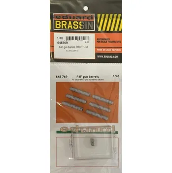 Plastikový model BRASSIN 1/48 F4F gun barrels PRINT (EDU)