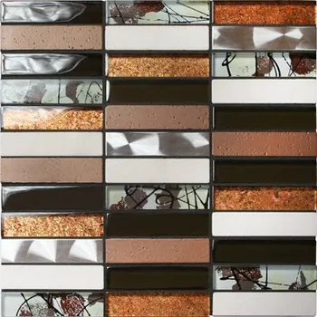 Obklad SKP Italian Style GmbH + Co. KG Concept Vario SKY 351 gold 29,8x29,8x0,8 mozaika