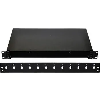 Vana OPTIX 19" Optická vana 12xSC šedá aretace plastovým klipem