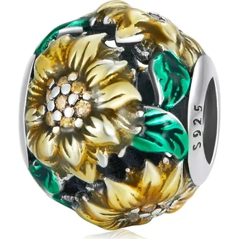 Přívěsek Elenys stříbrný přívěsek Pole slunečnic