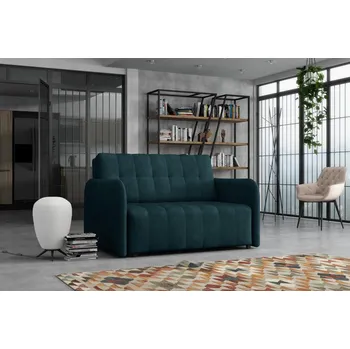 Křeslo Nábytek PEGAS s.r.o. Rozkládací křeslo Vivian Grand II country 12 modro/zelená