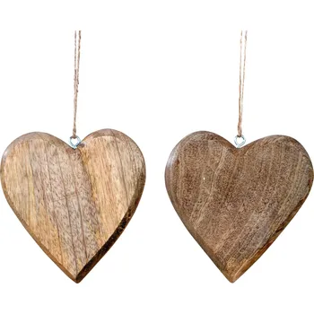 Závěsná dekorace "SRDCE" 13x2cm