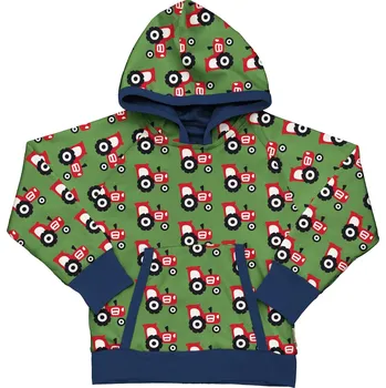 Chlapecká mikina Dětská mikina s kapucí FARM TRACTOR Maxomorra Velikost: 98/104