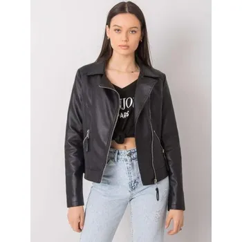 Dámská parka Dámská bunda ramoneska ADALIYA černá