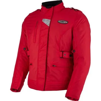 Moto bunda Textilní bunda Red - M