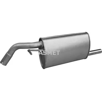 Tlumič výfuku Koncový tlumič výfuku ASMET 26.018