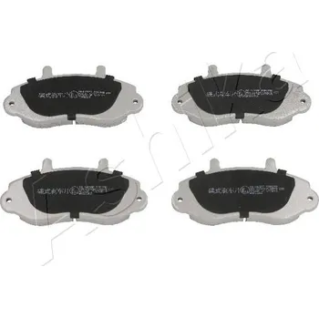 Brzdová destička Sada brzdových destiček, kotoučová brzda ASHIKA 50-00-0408