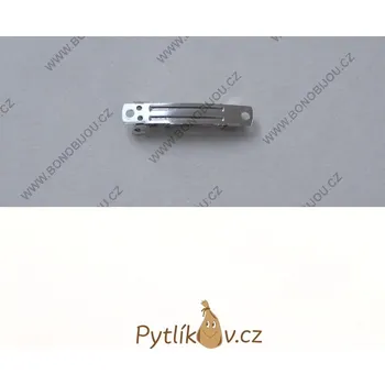 Dekorace do dětského pokoje Spona komponent malá (Spona, komponent pro další tvoření vlasových ozdob z různých materiálů. Tvoření z kamínků, macramé, fimo hmoty, látky a dalších.)