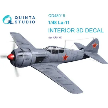 Plastikový model 1/48 La-11 3D-Printed & col.Interior (ARK)