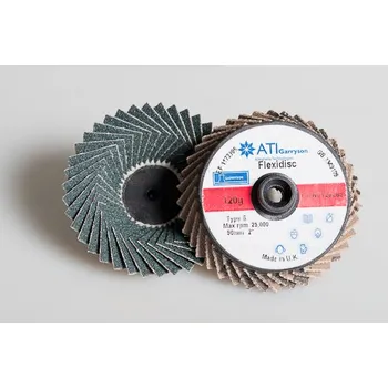 Brusný kotouč GARRYSON Lamelový kotouč Flexidisc 50 mm Zirkon P120 SocAtt