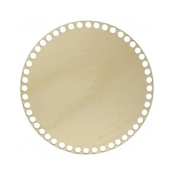 Dno na košík kulaté 20cm topol