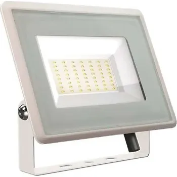 V-TAC Bílý LED reflektor 50W Studená bílá 6000 - 6500K