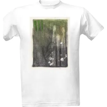 Pánská móda Tričko s potiskem Trojice abstrakce pánské