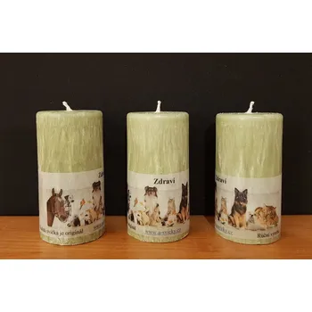Svíčka Svíčka na zdraví pro zvířata