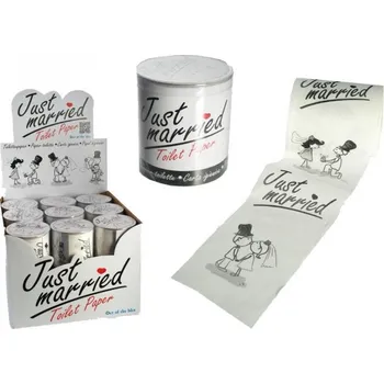 Party dekorace Toaletní papír Just Married