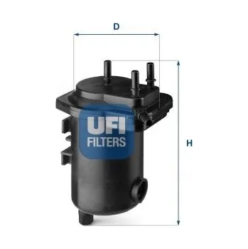 Palivový filtr Palivový filtr UFI 24.132.00