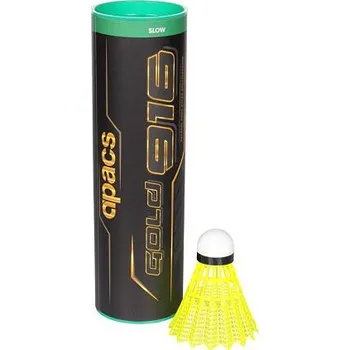 Badmintonový košíček Apacs Gold 916 badmintonové míčky zelená balení tuba 6 ks