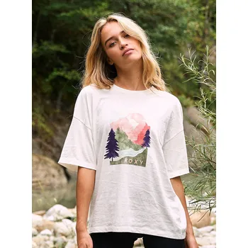 Dámské tričko tričko Roxy Mister Moonlight - WBS0/Egret XS