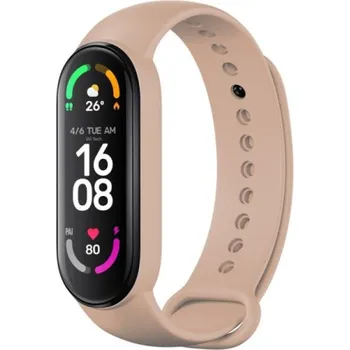 Příslušenství k fitness náramku Řemínek RhinoTech na Xiaomi Mi Band 7 / Mi Band 6 / Mi Band 5 - sytě růžový RHTRTACC053