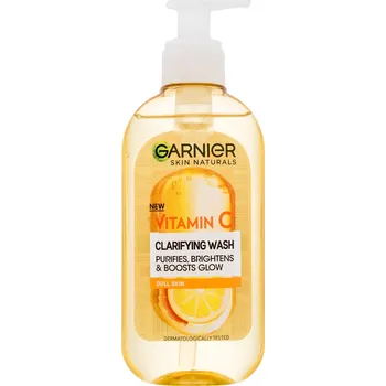 Přípravek na čištění pleti a oči Garnier Skin Naturals Vitamin C Clarifying Wash 200 ml