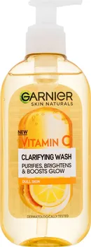 Čistící gel Garnier Skin Naturals Vitamin C Clarifying Wash 200 ml