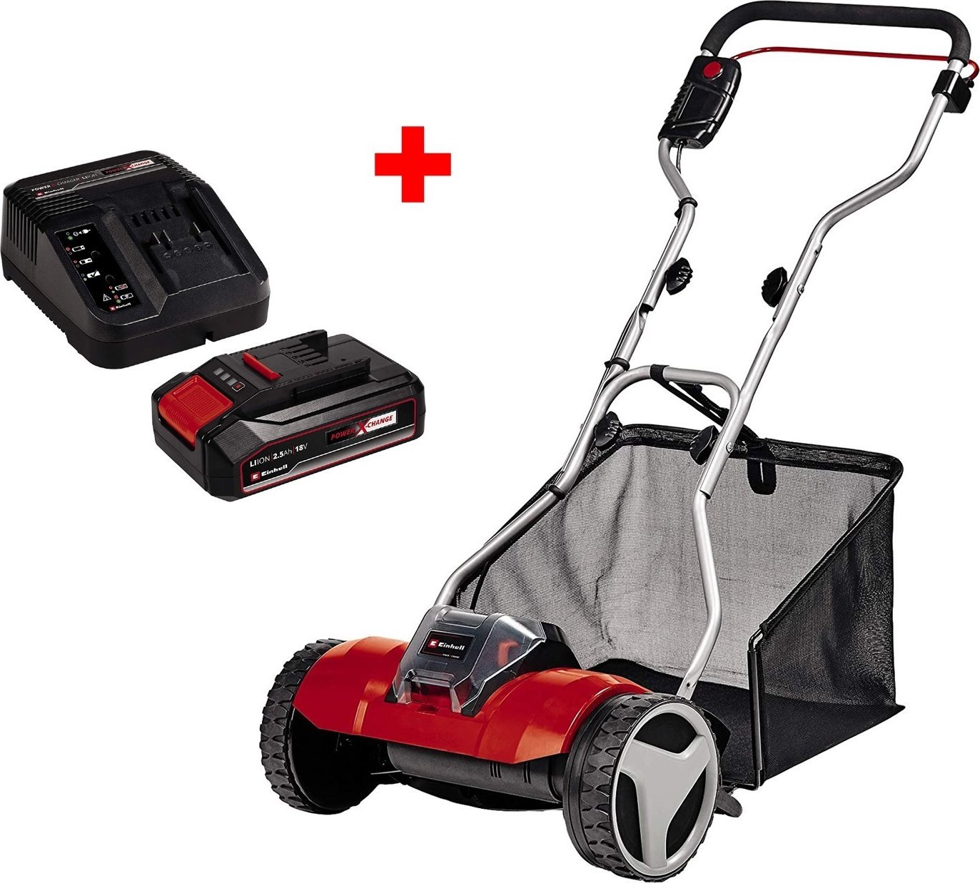 Einhell GE-HM 18/38 Li Expert + Baterie a nabíječka
