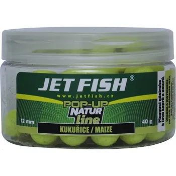 Boilies Jet Fish Boilie Natur Line POP UP Kukuřice Průměr: 16mm