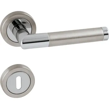 MP KOVÁNÍ TI - PRADO - R 792 Provedení: KL/KL. na rozetách (bez spodní rozety), Povrch: OC /BN - Chrom lesklý / broušená nerez