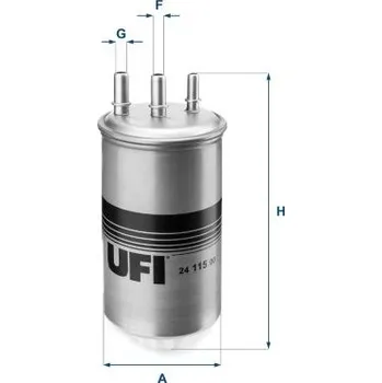 Palivový filtr Palivový filtr UFI 24.115.00