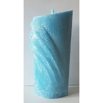 Svíčka Archa, Barva červená, Vůně svěží aloe