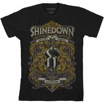 Pánské oblečení Merch Shinedown: Tričko Ornamental Scissors L