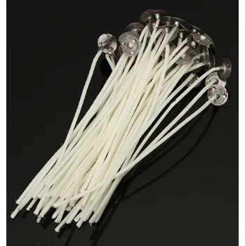 Svíčka Tvrzený knot s plíškem 18 cm