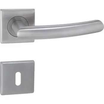 Dveřní kování Klika Naturel NERO HR broušená nerez dozický BB NEROMPHRBN