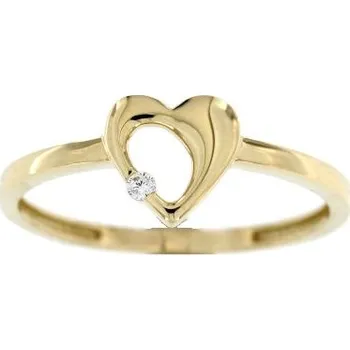 Šperk Zlatnictví U Kostela Dámský zlatý prsten srdíčko 18626ž 52 2696-19950631