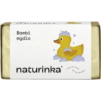 Mýdlo Přírodní tuhé mýdlo pro děti Bambi 110g Naturinka